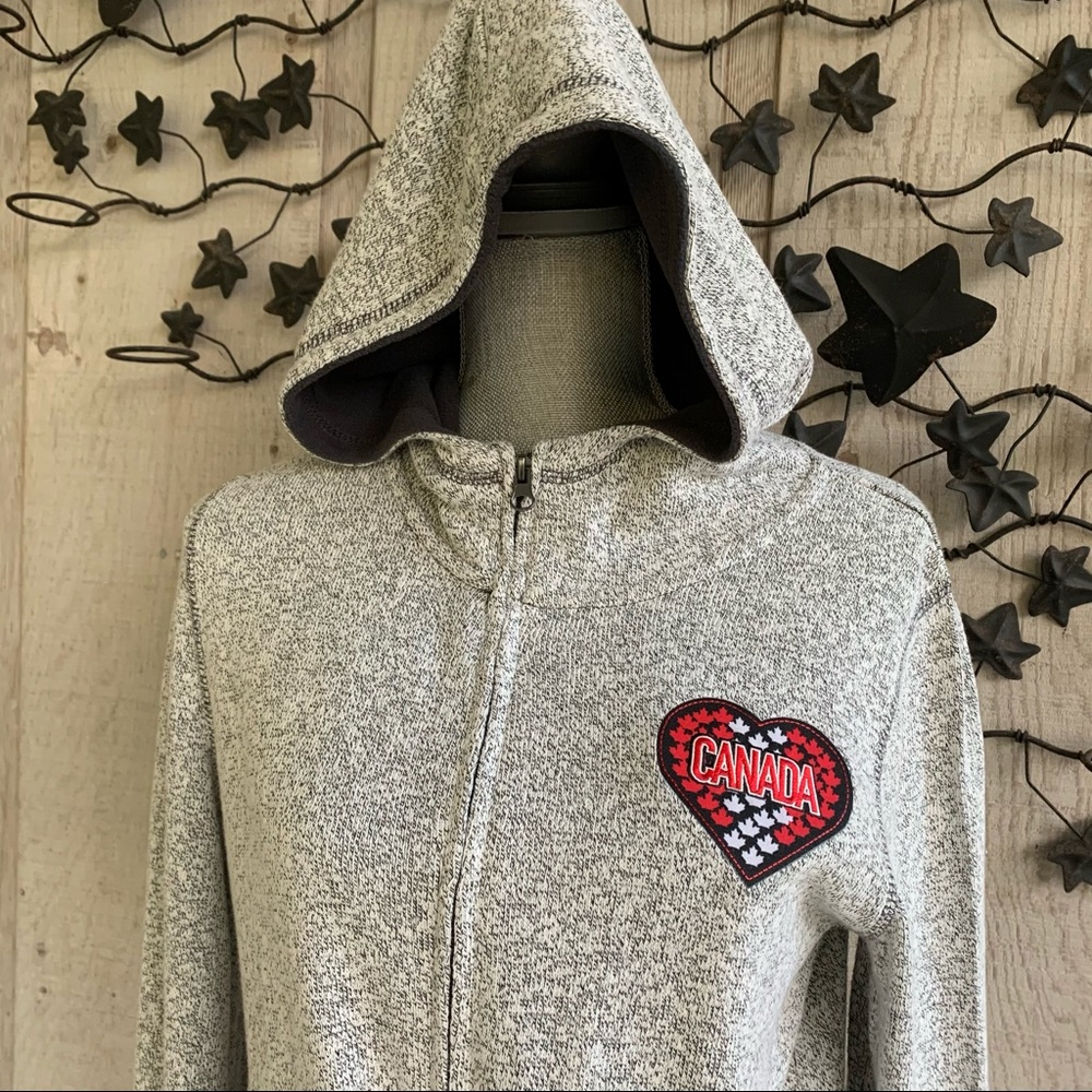Disney Parks Epcot World Showcase Lightweight Canada Hoodie - Picture 2 of 10